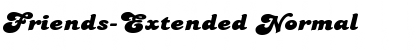 Download Friends-Extended Font Download Friends-Extended Font