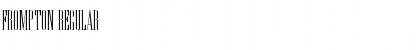 Download Frompton Font Download Frompton Font