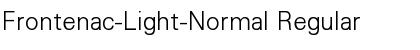 Download Frontenac-Light-Normal Font Download Frontenac-Light-Normal Font