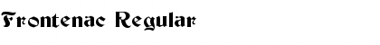 Download Frontenac Font Download Frontenac Font