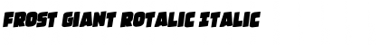 Download Frost Giant Rotalic Font Download Frost Giant Rotalic Font