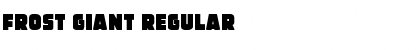 Download Frost Giant Font Download Frost Giant Font
