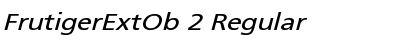 Download FrutigerExtOb 2 Font Download FrutigerExtOb 2 Font