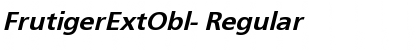 Download FrutigerExtObl- Font Download FrutigerExtObl- Font