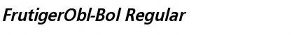 Download FrutigerObl-Bol Font Download FrutigerObl-Bol Font