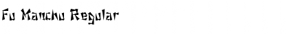 Download Fu Manchu Font Download Fu Manchu Font