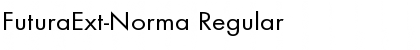 Download FuturaExt-Norma Font Download FuturaExt-Norma Font