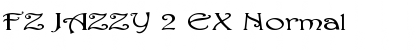 Download FZ JAZZY 2 EX Font Download FZ JAZZY 2 EX Font