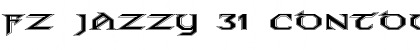 Download FZ JAZZY 31 CONTOUR EX Font Download FZ JAZZY 31 CONTOUR EX Font