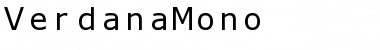 Download VerdanaMono Font Download VerdanaMono Font