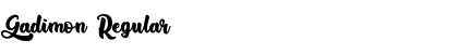 Download Gadimon Font Download Gadimon Font