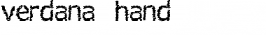 Download verdana_hand Font Download verdana_hand Font