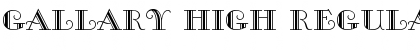 Download Gallary High Font Download Gallary High Font