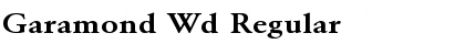 Download Garamond Wd Font Download Garamond Wd Font