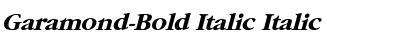 Download Garamond-Bold Italic Font Download Garamond-Bold Italic Font