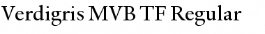 Download Verdigris MVB TF Font Download Verdigris MVB TF Font