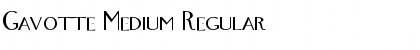 Download Gavotte Medium Font Download Gavotte Medium Font