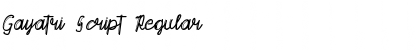 Download Gayatri Script Font Download Gayatri Script Font