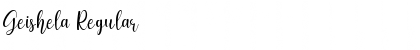 Download Geishela Font Download Geishela Font