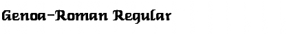 Download Genoa-Roman Font Download Genoa-Roman Font