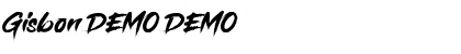 Download Gisbon DEMO Font Download Gisbon DEMO Font