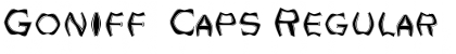 Download Goniff Caps Font Download Goniff Caps Font