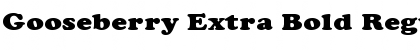 Download Gooseberry Extra Bold Font Download Gooseberry Extra Bold Font
