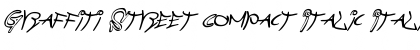 Download Graffiti Street Compact Italic Font Download Graffiti Street Compact Italic Font
