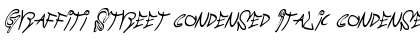 Download Graffiti Street Condensed Italic Font Download Graffiti Street Condensed Italic Font