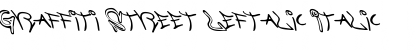 Download Graffiti Street Leftalic Font Download Graffiti Street Leftalic Font