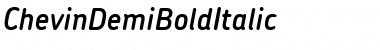 Download ChevinDemiBoldItalic Font Download ChevinDemiBoldItalic Font