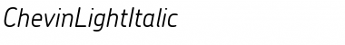 Download ChevinLightItalic Font Download ChevinLightItalic Font