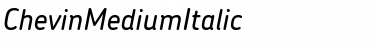 Download ChevinMediumItalic Font Download ChevinMediumItalic Font