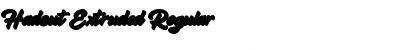 Download Hadsut Extruded Font Download Hadsut Extruded Font
