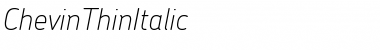 Download ChevinThinItalic Font Download ChevinThinItalic Font