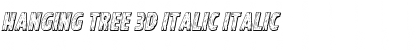 Download Hanging Tree 3D Italic Font Download Hanging Tree 3D Italic Font