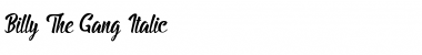 Download Billy The Gang Font Download Billy The Gang Font