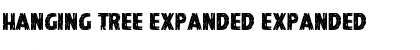 Download Hanging Tree Expanded Font Download Hanging Tree Expanded Font