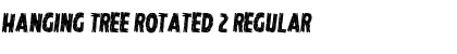 Download Hanging Tree Rotated 2 Font Download Hanging Tree Rotated 2 Font