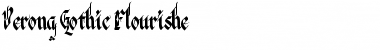 Download Verona Gothic Flourishe Font Download Verona Gothic Flourishe Font