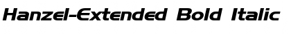 Download Hanzel-Extended Font Download Hanzel-Extended Font
