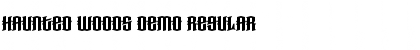 Download Haunted Woods Demo Font Download Haunted Woods Demo Font