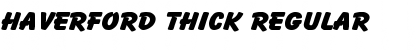 Download Haverford Thick Font Download Haverford Thick Font