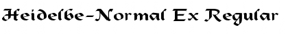 Download Heidelbe-Normal Ex Font Download Heidelbe-Normal Ex Font