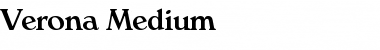 Download Verona-Medium Font Download Verona-Medium Font