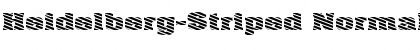 Download Heidelberg-Striped Font Download Heidelberg-Striped Font
