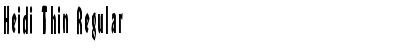 Download Heidi Thin Font Download Heidi Thin Font