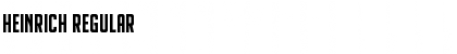 Download Heinrich Font Download Heinrich Font