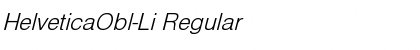 Download HelveticaObl-Li Font Download HelveticaObl-Li Font
