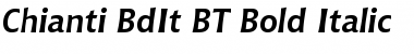 Download Chianti BdIt BT Font Download Chianti BdIt BT Font